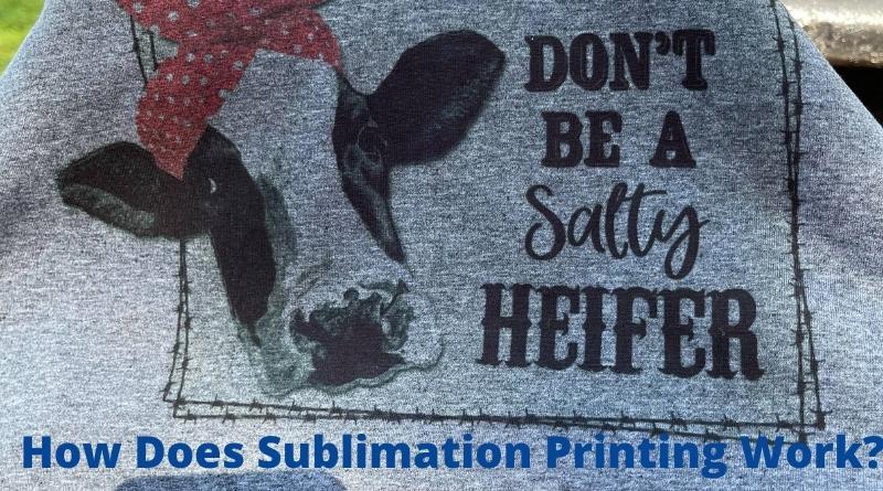 what is dye sublimation printing and how does it work