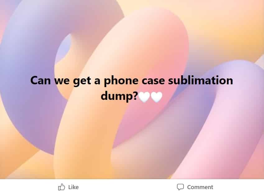Can we get a phone dump?