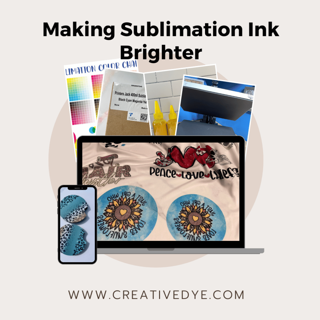 How to Make Sublimation Ink Brighter
